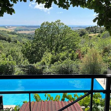 Villa Antonella Castellina Marittima Buitenkant foto