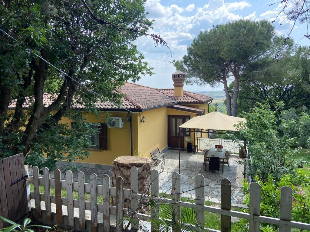 Villa Antonella Castellina Marittima Buitenkant foto