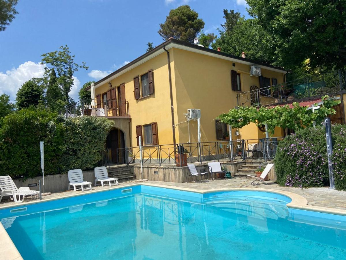 Villa Antonella Castellina Marittima Buitenkant foto