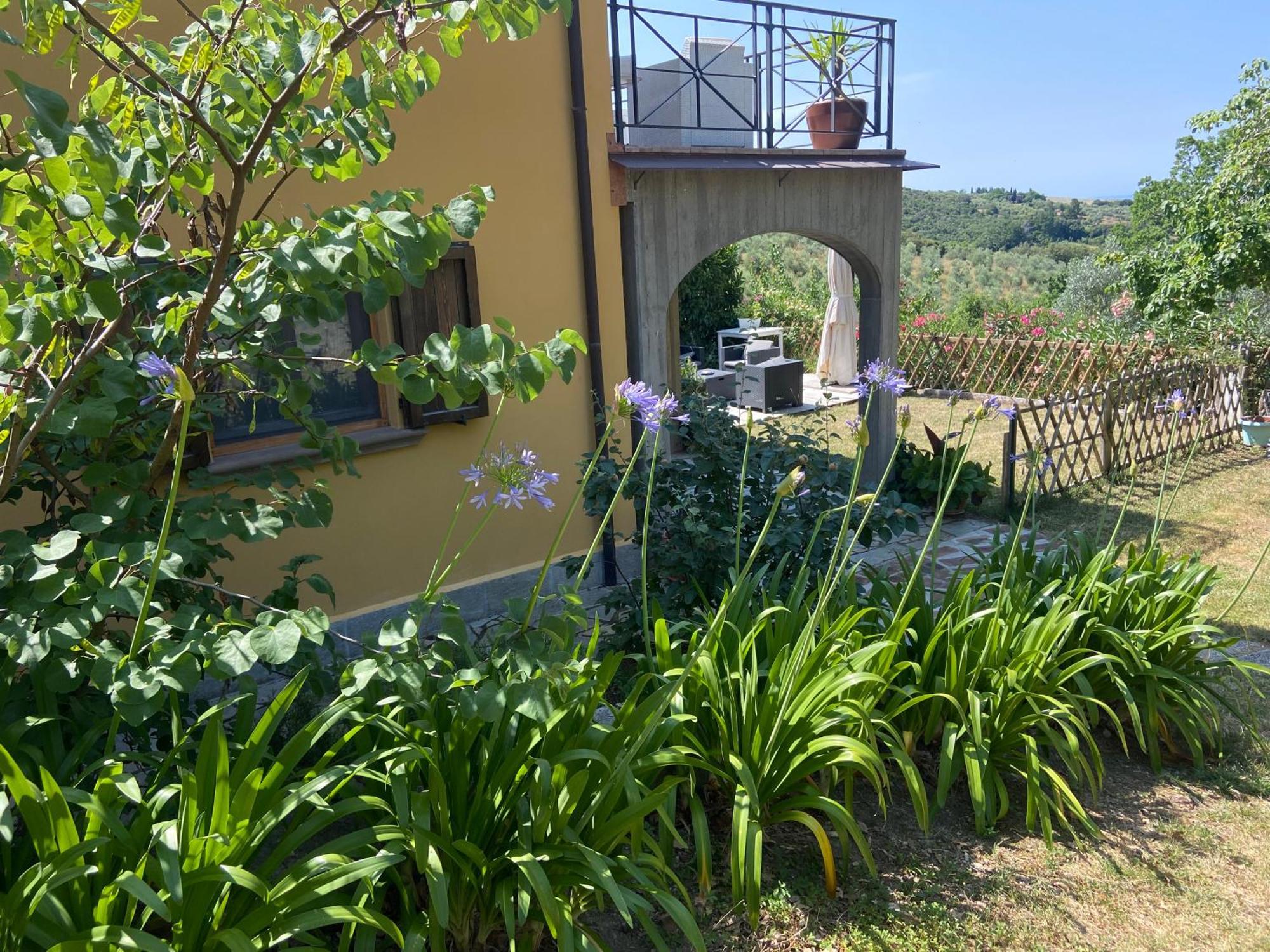 Villa Antonella Castellina Marittima Buitenkant foto